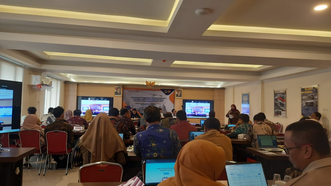 WORKSHOP PENGELOLAAN SISTEM INFORMASI PEMBINA JASA KONSTRUKSI (SIPJAKI) PROVINSI JAWA TENGAH TAHUN 2025